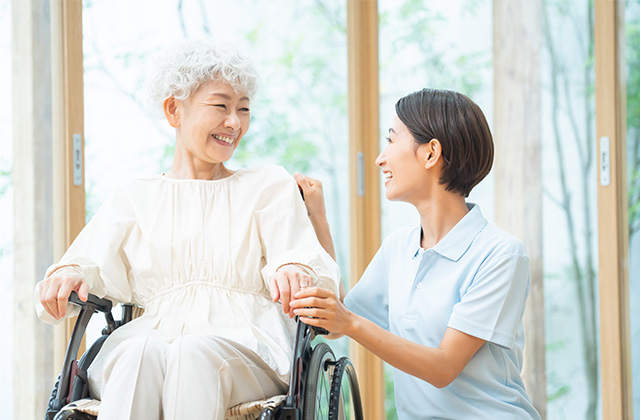 看護師常駐体制の安心サポート体制